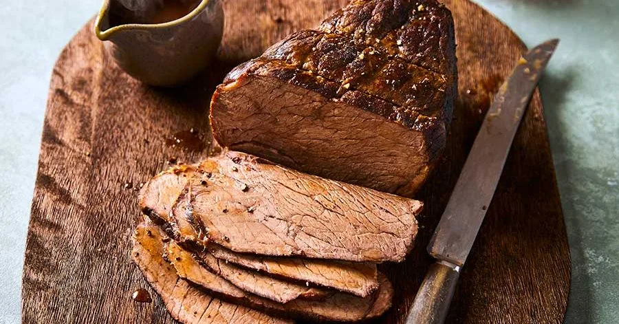 Slow cooker beef joint