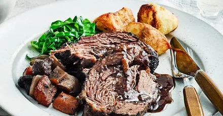 Slow-cooker beef pot roast