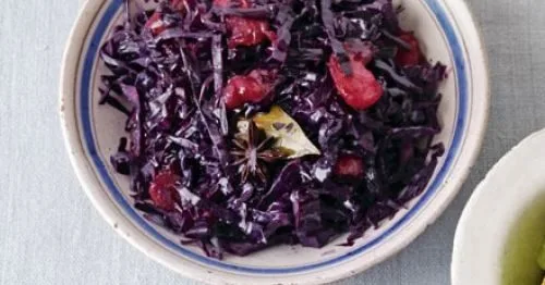 Slow cooker red cabbage