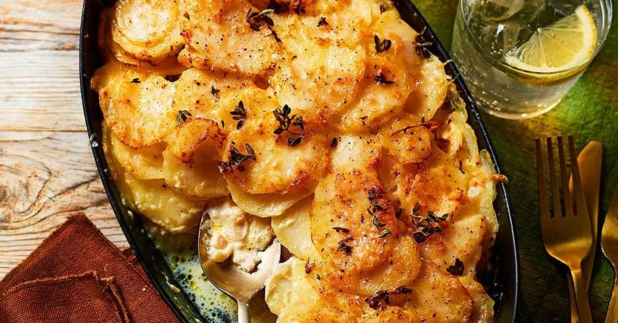 Smoked haddock dauphinoise
