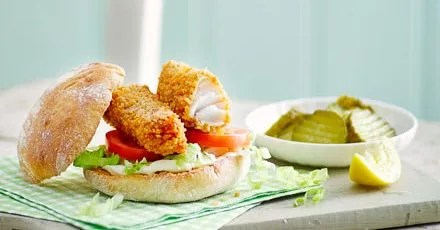 Fish finger sandwiches