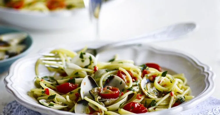 Seafood spaghetti