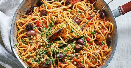 Spaghetti puttanesca