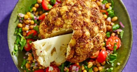 Spiced cauliflower roast
