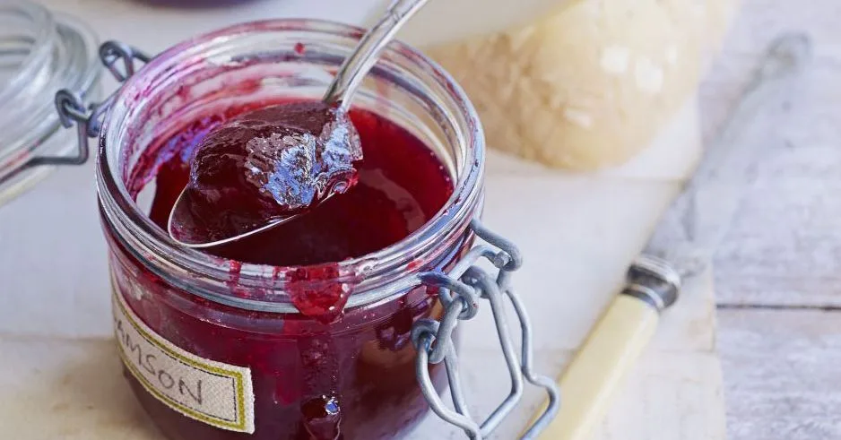Spiced damson cheese