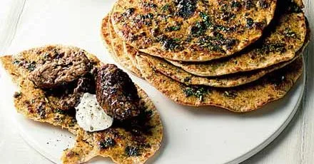 Spiced flat breads