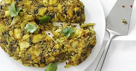 Пряний пастернак у стилі bubble & squeak