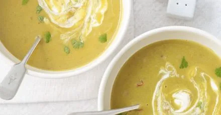 Spiced root vegetable soup