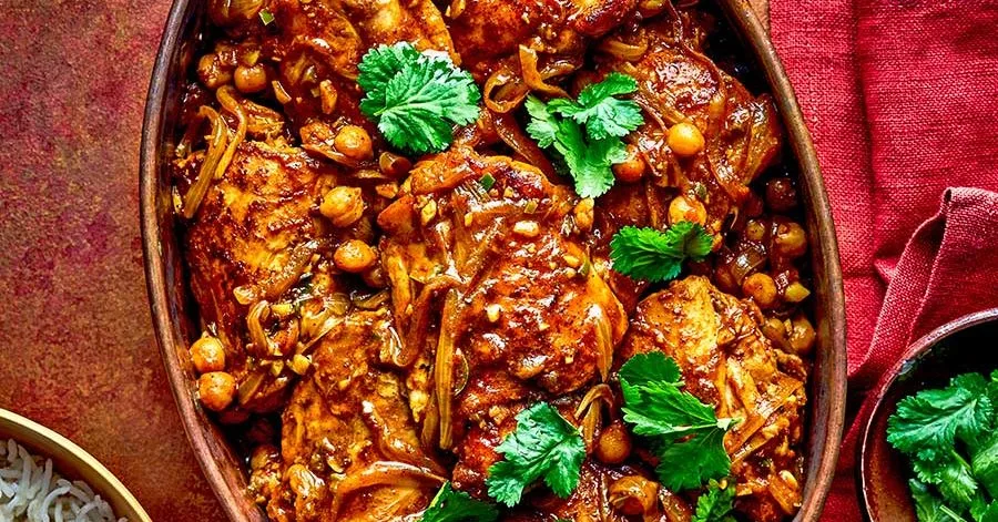 Chicken & chickpea curry