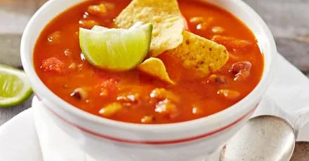 Spicy chilli bean soup