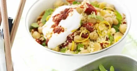Spicy couscous salad