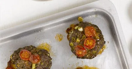 Spicy mini meatloaves