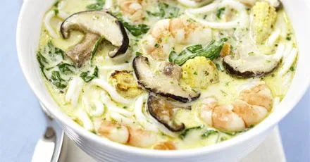 Spicy prawn soup