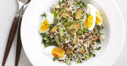 Spicy tofu kedgeree