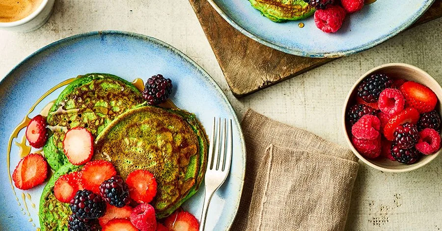 Spinach pancakes
