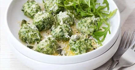 Spinach & ricotta gnocchi