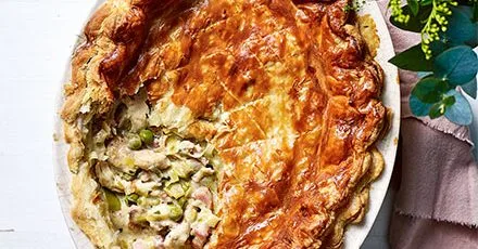 Spring chicken pot pie