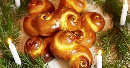 Шафранові булочки зі Сент‑Люсії