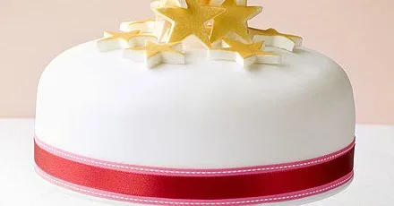 Stacked star cake