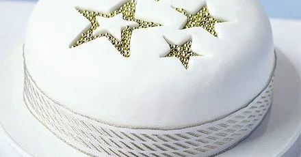 Star sparkle cake