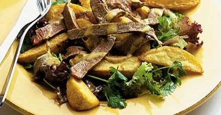 Steak & chips salad