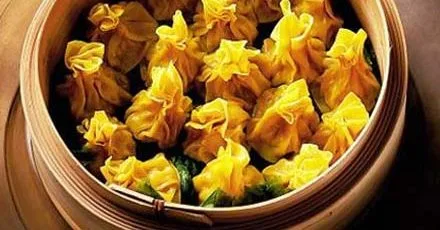 Steamed pork & prawn wontons