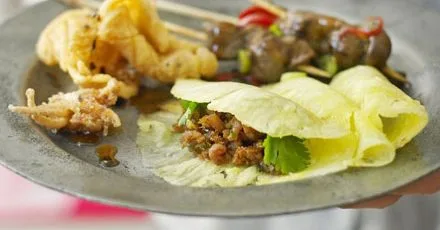 Sticky Thai pork