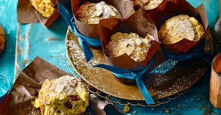 Stollen muffins