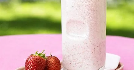 Strawberry milkshake