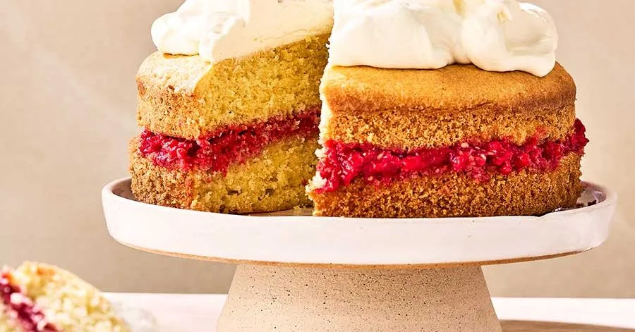 Sugar-free victoria sponge