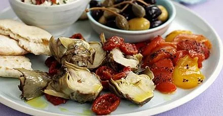 Summer deli platter