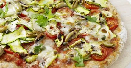 Superhealthy pizza