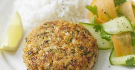 Superhealthy salmon burgers