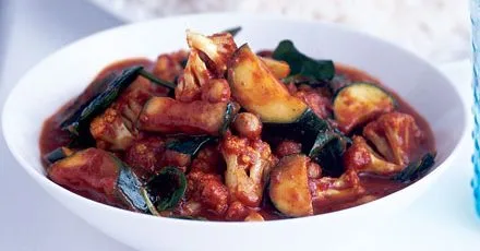 Sweet & hot vegetable curry