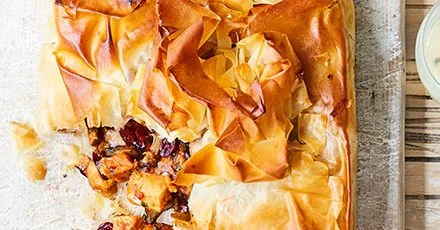 Sweet potato parcel