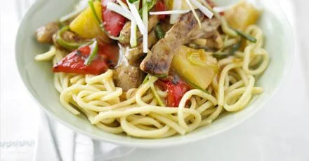 Sweet & sour pork stir-fry