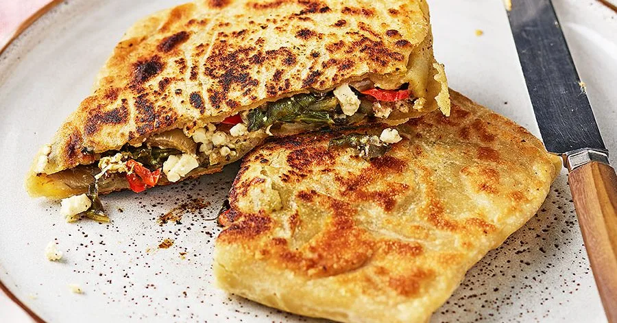 Swiss chard gözleme