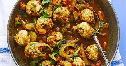 Healthy turkey meatballs
