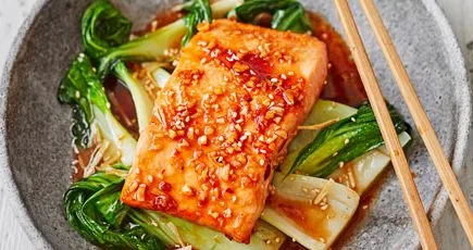 Teriyaki salmon