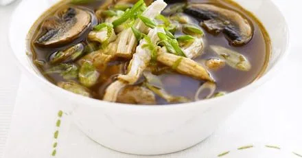 Thai chicken & mushroom broth