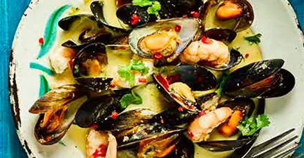 Thai mussels & prawns