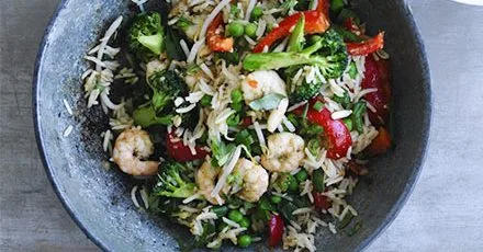 Thai prawn fried rice