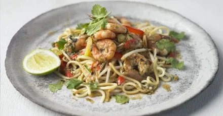 Prawn stir-fry