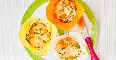 Toddler recipe: Salmon & sweet potato muffins