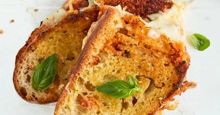 Tomato & mozzarella toastie