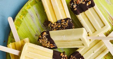 Tropical granola lollies