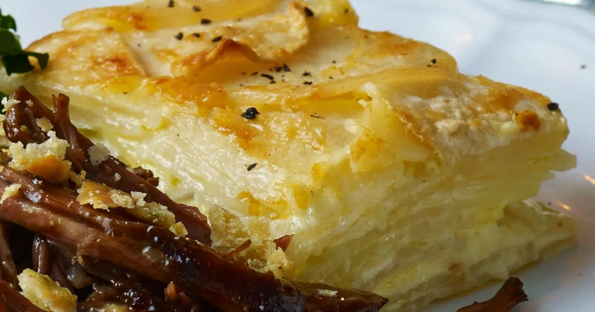 Turnip gratin