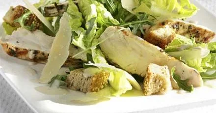 The ultimate makeover: Chicken caesar salad