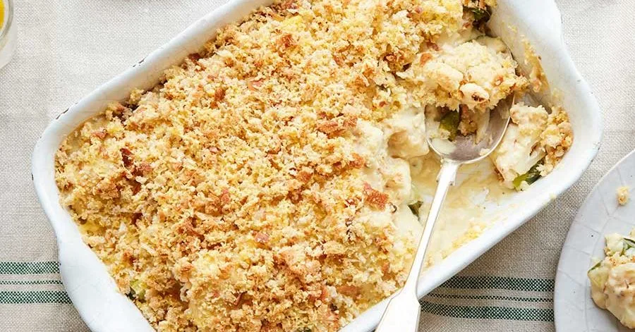 Vegan cauliflower cheese
