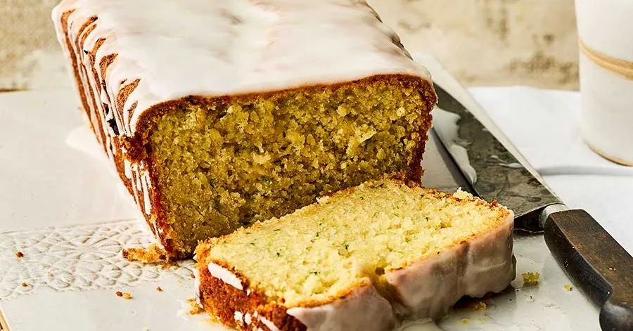 Vegan courgette cake